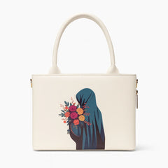 Velanzy Hijab Art Tote – Floral Elegance Edition