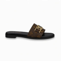 Velanzy Semi-Formal Brown Flats – Women's Synthetic Leather Elegance