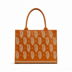Zellbury Embroidered Premium PU Tote Bag