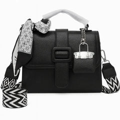 New Arrival AAA Quality Handbag with Scarf & Long Strap