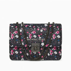 Burberry Inspired Crossbody Bag – Stylish Side Bag with Long Chain & Master Lock