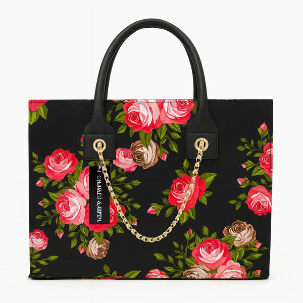 High Quality Floral Tote Bag – Stylish & Spacious Everyday Carry