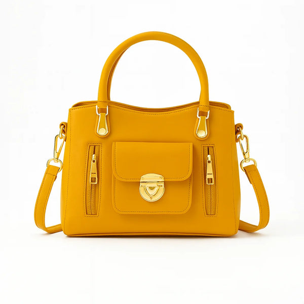 Velanzy Luxe CarryAll – Golden Amber Gloss