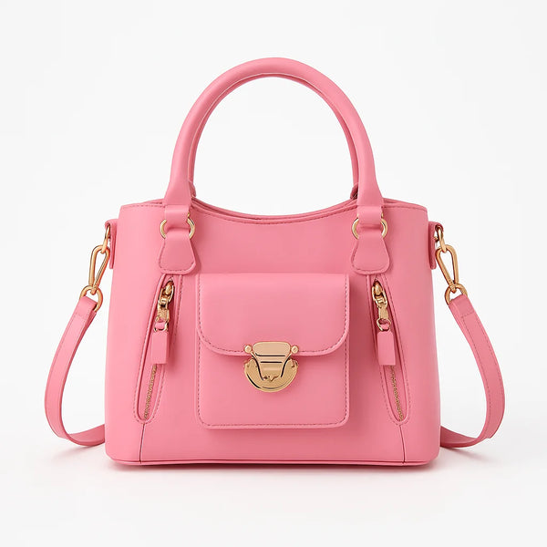 Velanzy Luxe CarryAll – Blush Pink Glow