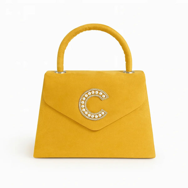 Premium Branded Handbag – Compact 9x5 Inch Size in 4 Stunning Colors