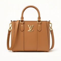 Velanzy Signature Tote – Camel Tan Luxe