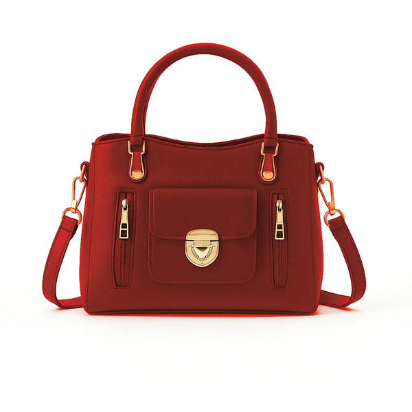 Velanzy Luxe CarryAll – Rosewood Blush Gloss