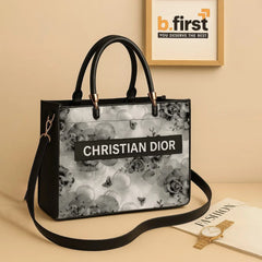 Christian Dior Printed Large Shoulder Bag for Girls