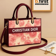 Christian Dior Printed Large Shoulder Bag for Girls