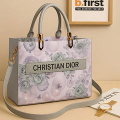 Christian Dior Printed Large Shoulder Bag for Girls