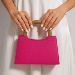 Elegant Fancy PU Leather Clutch