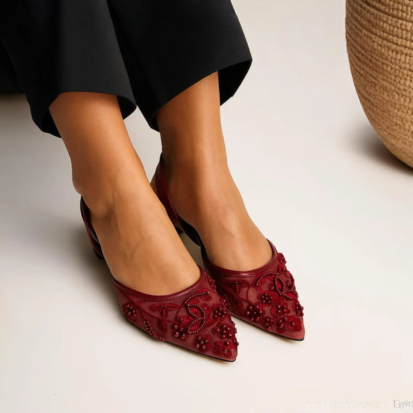 Eterna Bloom Premium Heels – Elegant Women’s Footwear (Sizes 36–42)