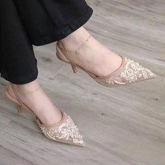 Eterna Bloom Premium Heels – Elegant Women’s Footwear (Sizes 36–42)