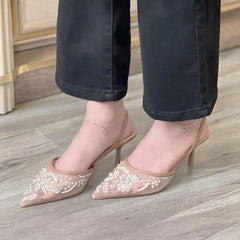 Eterna Bloom Premium Heels – Elegant Women’s Footwear (Sizes 36–42)