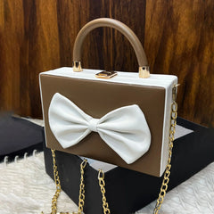 Front Bow Crossbody Bag