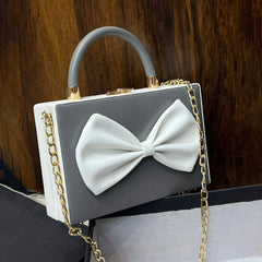 Front Bow Crossbody Bag