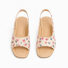 High Quality Floral Sandal for Girls – Comfortable Jelly Sole