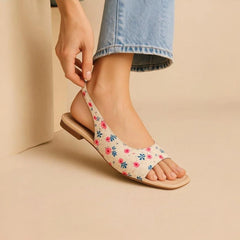 High Quality Floral Sandal for Girls – Comfortable Jelly Sole