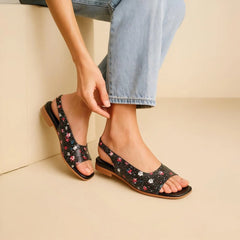 High Quality Floral Sandal for Girls – Comfortable Jelly Sole