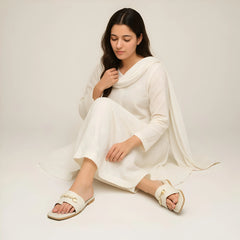 High Quality Girls Slippers – Comfortable Jelly Sole, Non-Slippable