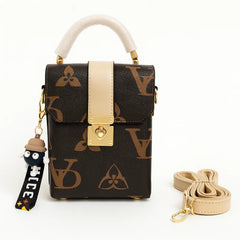 High Quality Imported Branded Bag with Long Belt & Keychain