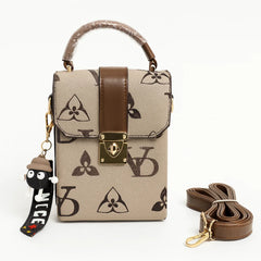 High Quality Imported Branded Bag with Long Belt & Keychain