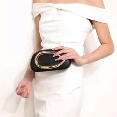 High Quality Imported Evening Bag with Long Chain