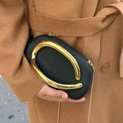 High Quality Imported Evening Bag with Long Chain