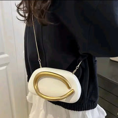 High Quality Imported Evening Bag with Long Chain
