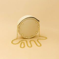 Premium Quality Fancy Side Crossbody Metal Purse – Stylish & Unique Design