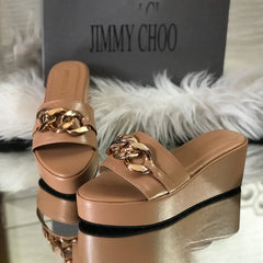 Jimmy Choo Luxe Slippers