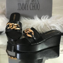 Jimmy Choo Luxe Slippers