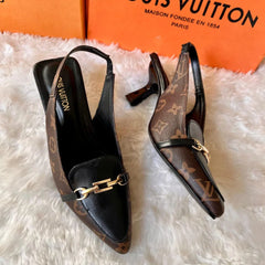 LV Classic Heels
