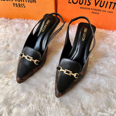 LV Classic Heels
