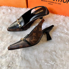 LV Classic Heels