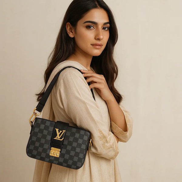 LV High Quality Shoulder Bag with Digital Strap for Girls