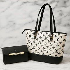 LV High Quality Tote Bag with Clutch Wallet – Big Size