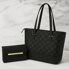 LV High Quality Tote Bag with Clutch Wallet – Big Size