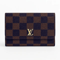 Louis Vuitton LV Design 3-Fold Ladies Wallet with Cardholder