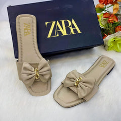 Luxe Satin Bow Slides – Premium Comfort in Elegant Design