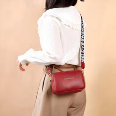 Velanzy StreetStyle Crossbody – Crimson Bold Edition