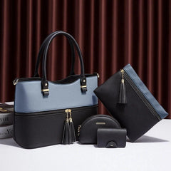 Master Quality 3Pcs Shoulder Bag Set for Girls – Premium Artificial Leather