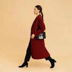 Master Quality Shoulder Bag for Girls – Premium Pur Style with Long Chain & Attractive Lock