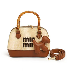 Min Min AAA Quality Handbag – New Arrival with Wooden Handle