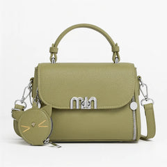 New Stylish Women’s Heavy Handbag with Long Belt