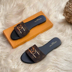 Velanzy Semi-Formal Brown Flats – Women's Synthetic Leather Elegance