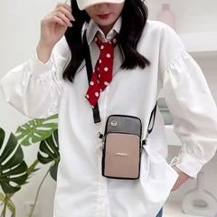 Women’s Multi-Pocket Nylon Sling Shoulder Crossbody Bag