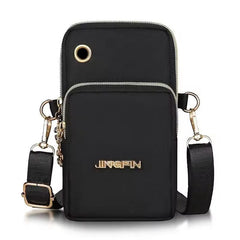 Women’s Multi-Pocket Nylon Sling Shoulder Crossbody Bag