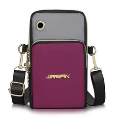 Women’s Multi-Pocket Nylon Sling Shoulder Crossbody Bag