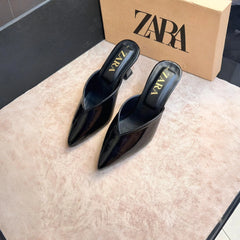 Women's Stylish Pointed-Toe Slip-On Heels